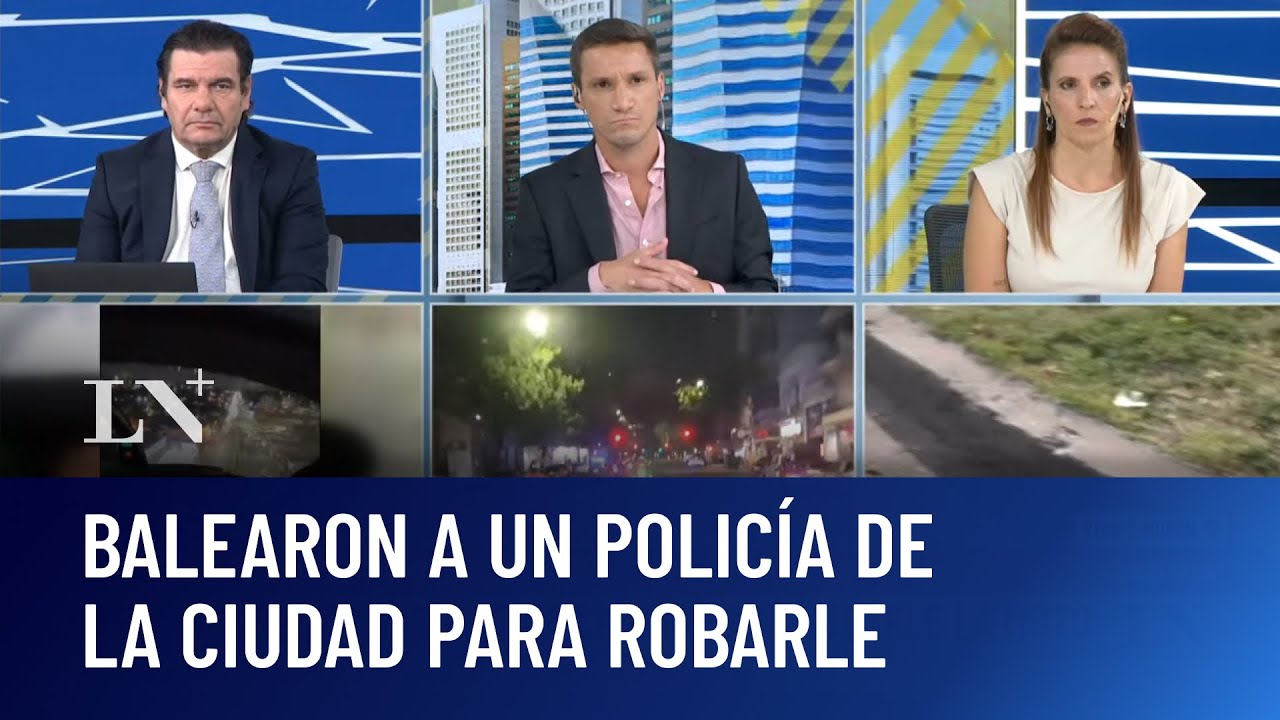 Balearon a un policía de la Ciudad para robarle la moto; le dispararon al menos seis veces