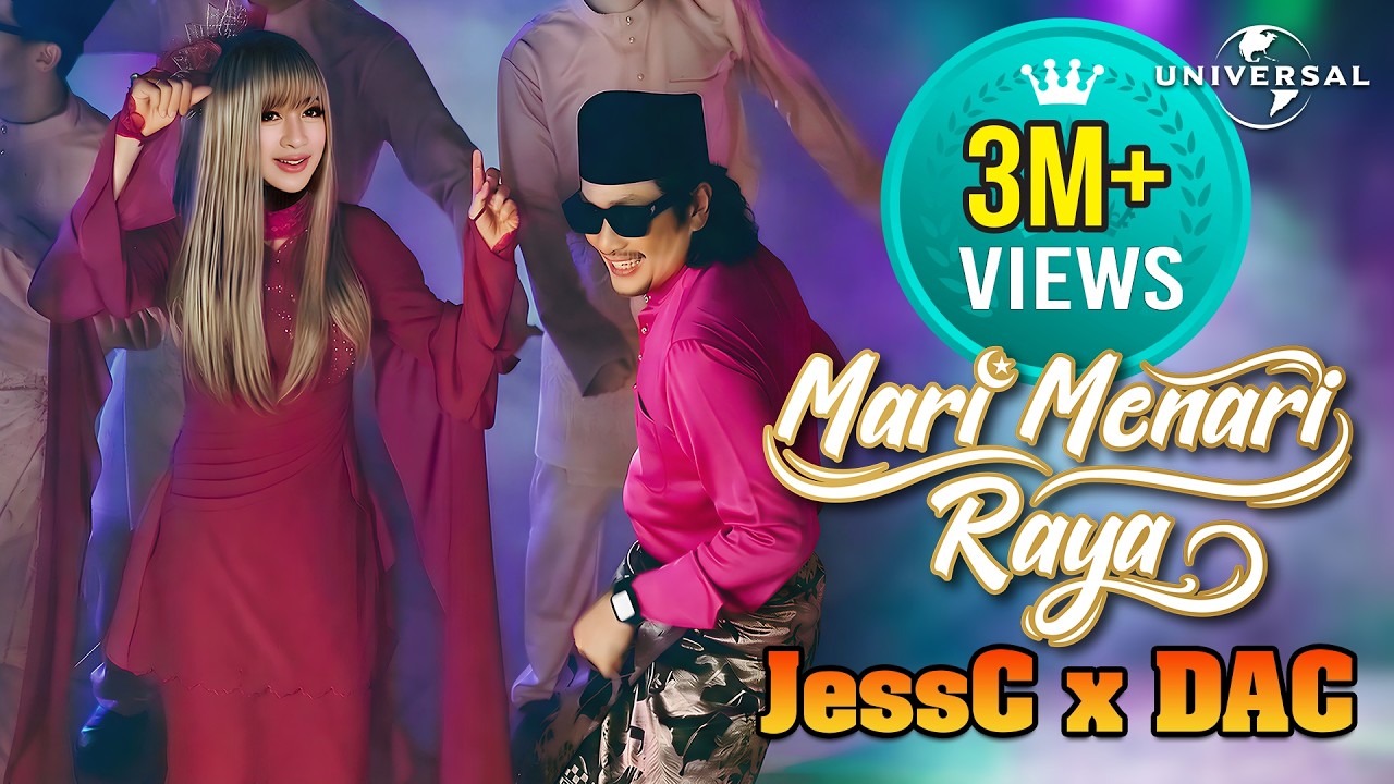 Lagu Hari Raya 2026  Mari Menari Raya – JessC x DAC Dato' AC Mizal  (Official Music Video)