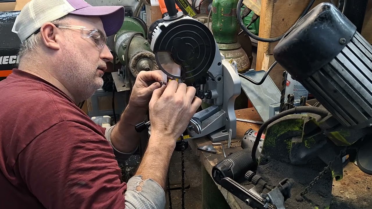 First chain with the sqare jig so far i like it