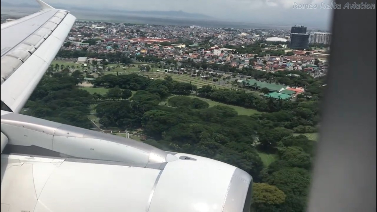 Dense & Lush Views Approaching the Philippine Capital | Philippine Airlines A320