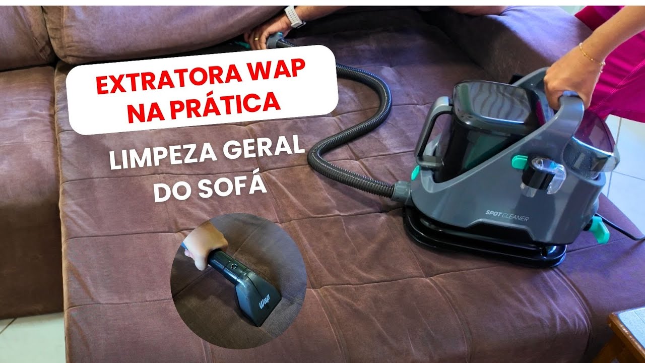 Extratora WAP SPOT CLEANER W2: Vale a pena? | Testamos e mostramos tudo para vocês!
