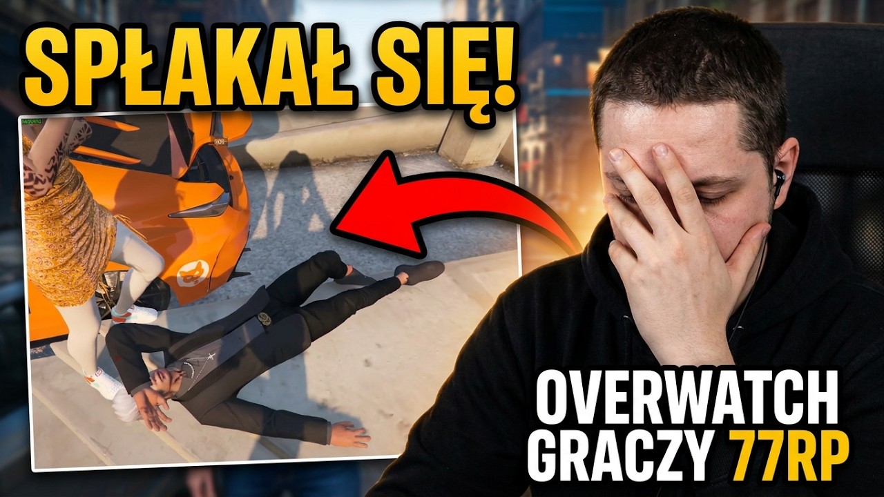Spłakał sie bo przegrał.. OVERWATCH GRACZY 77ROLEPLAY #3