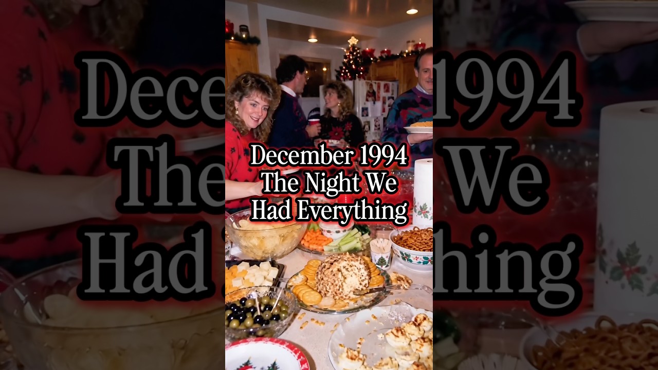 December 1994 The Night We Had Everything #christmas #90s #nostalgia #vintage #holidays