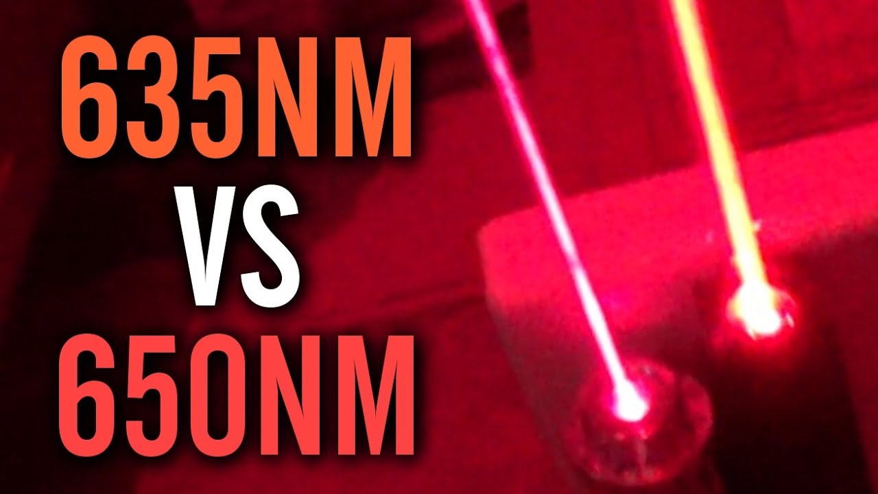 Laser Pointers: 635nm vs 650nm Comparison