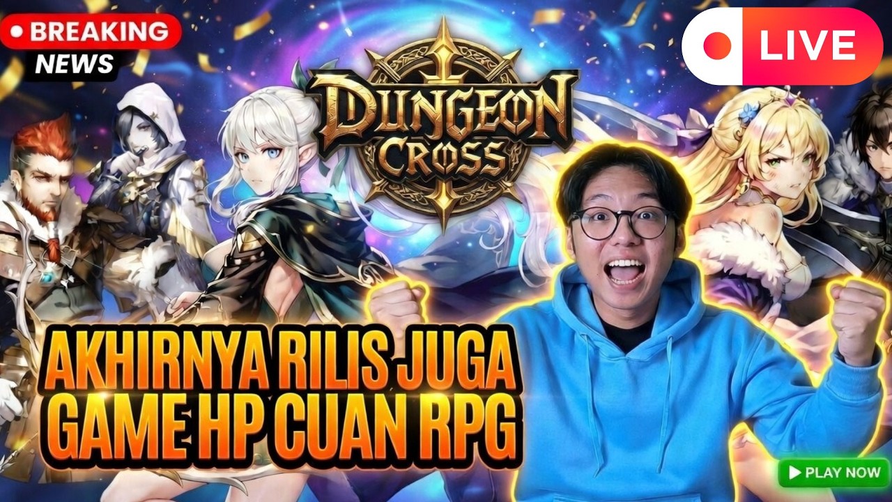 🔴 AKHIRNYA Dungeon Cross Rilis Nih!  - MECO LIVE 2026 #29 1/3