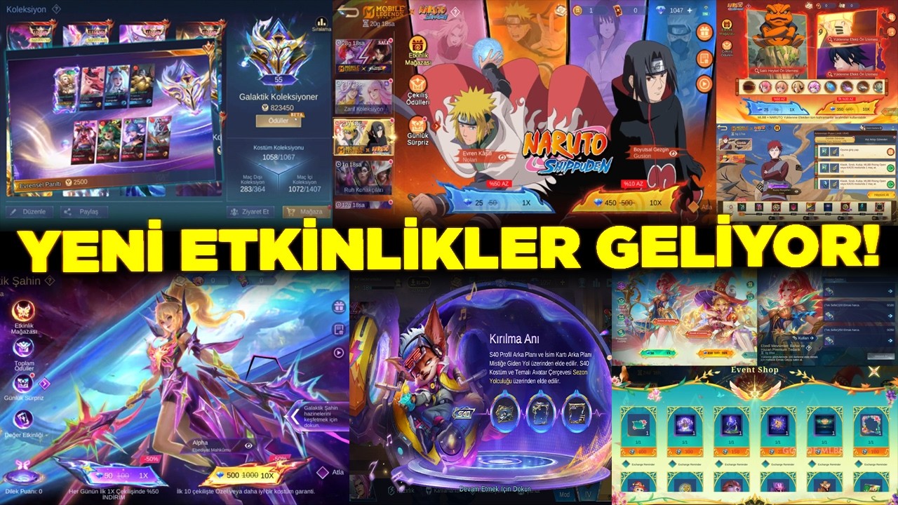 MLBB X NARUTO PART 2 YENİ GALAKTİK KOLEKSİYONER FANNY LEGEN SEZON 40 ETERNAL SEASONS EVENT