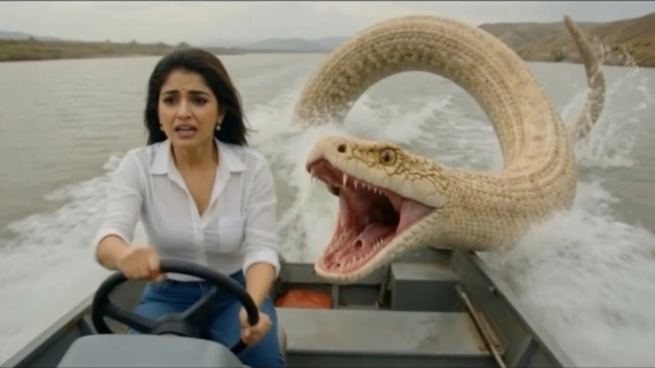 Alone Indian girl caught by a giant a anaconda part -2 || Adventure story || snake story 
