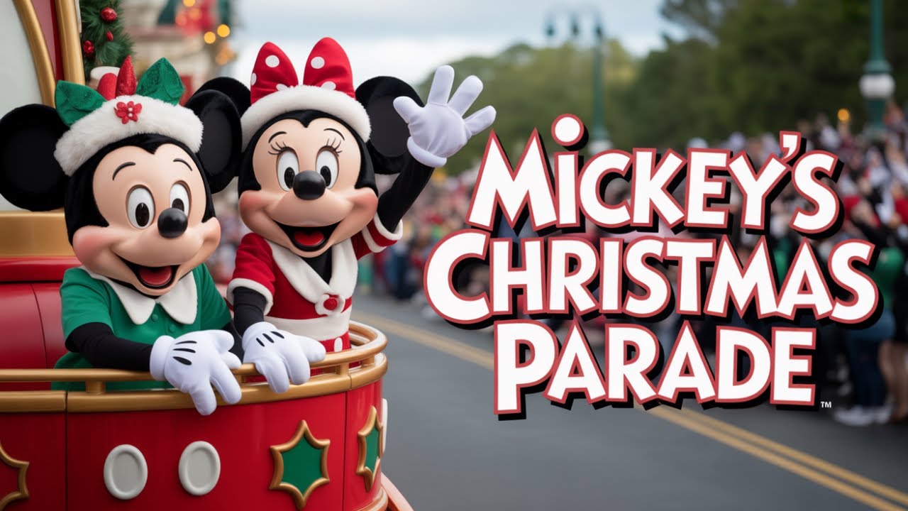 Experience the MAGIC of Mickey's Christmas Parade at Disney World