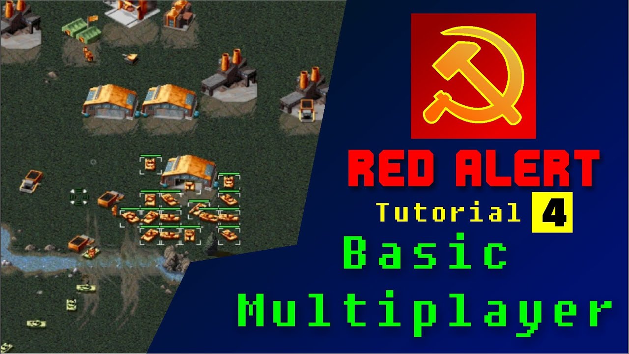 Red Alert Tutorial no.4 Basic Online Multiplayer -CNCNET