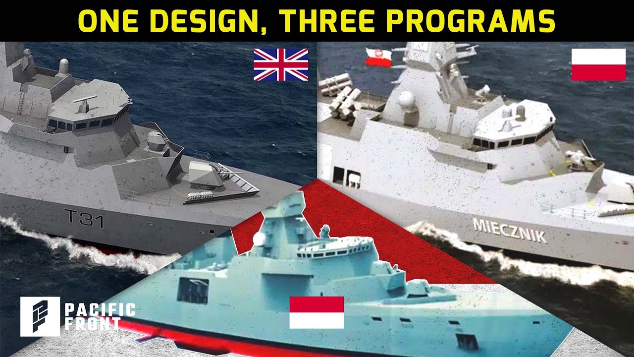 Type 31, Merah Putih, and Miecznik Frigates, Know the Difference