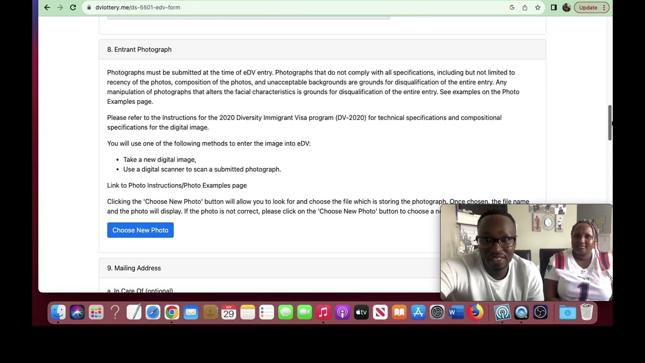 GREEN CARD APPLICATION SAMPLE FORM AND HOW TO CORRECTLY FILL IN THE FORM
