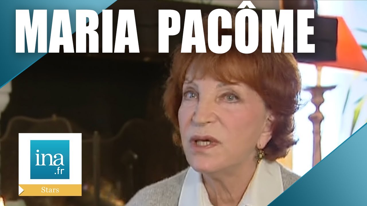 2002 : Maria Pac&ocirc;me fait ses adieux &agrave; la sc&egrave;ne | Archive INA