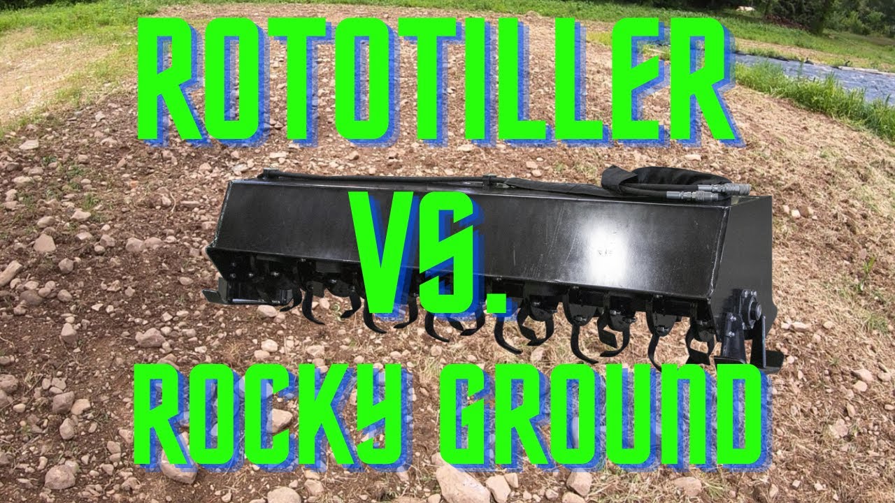 Heavy-duty Rototiller vs Rocky land