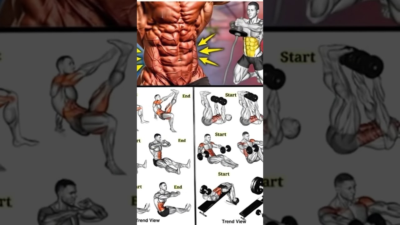 TOP ABS WORKOUT 🔥 6 Pack Fast! 