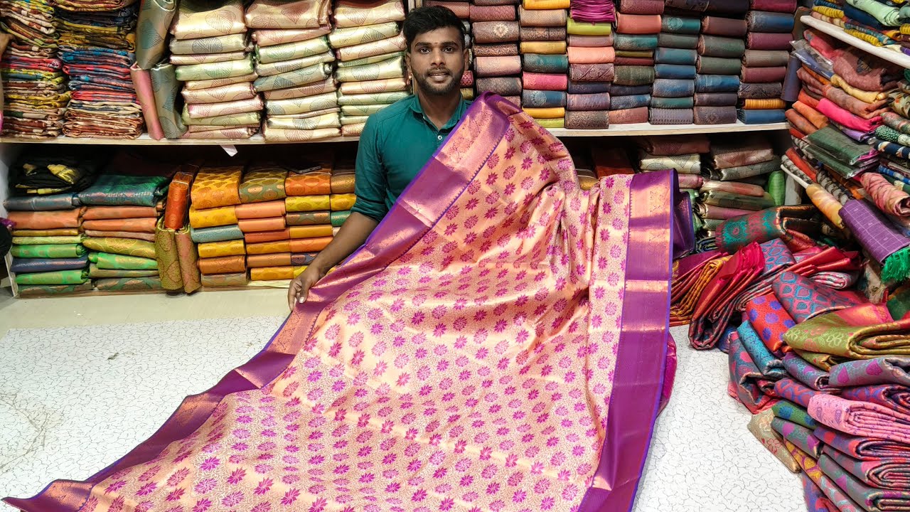 🔴Live| Bridal  Sarees  ஆஃபர் விலையில் வாங்க பார்க்கலாம்|Elampillai Sarees|🟢Order👉 7418510192