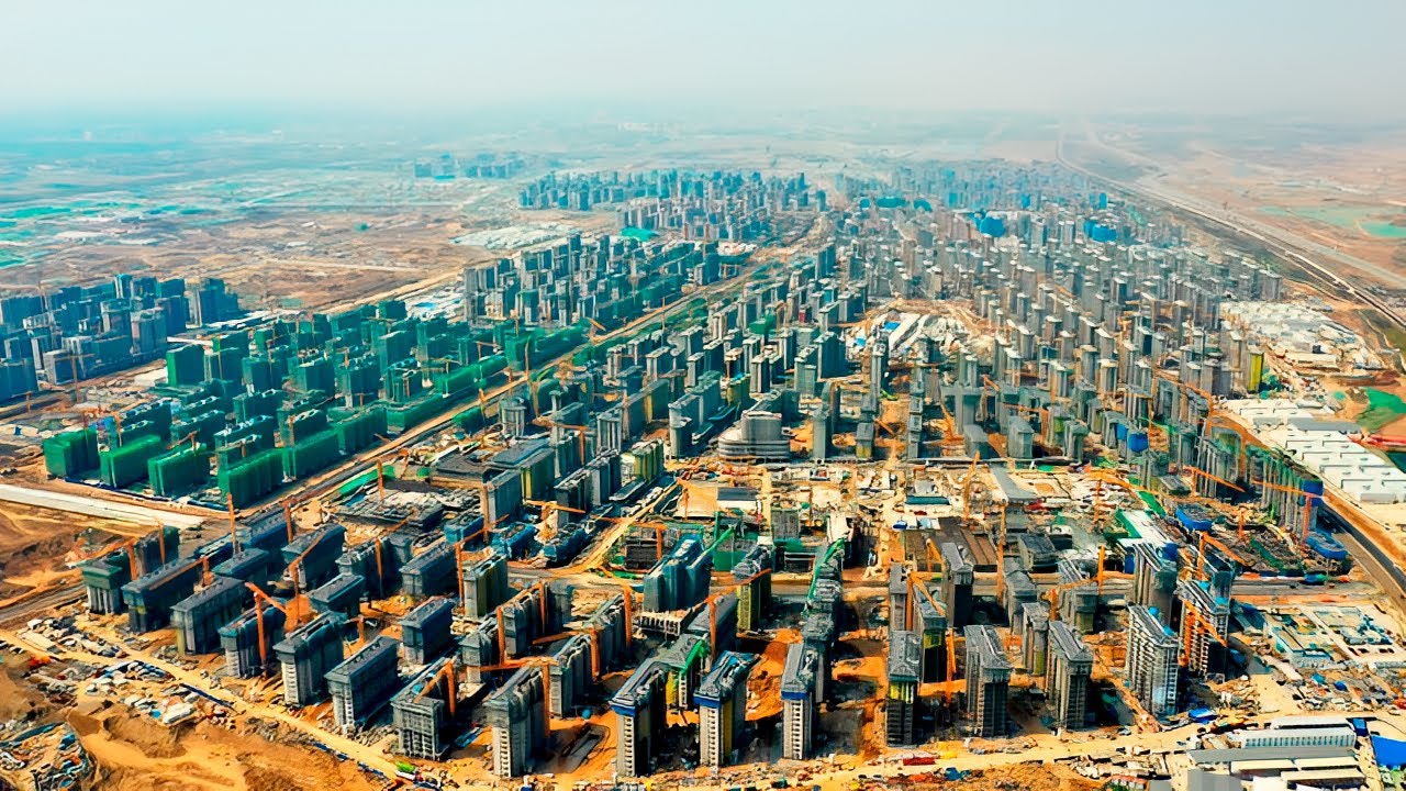 Como a China Construiu uma Cidade do Zero?