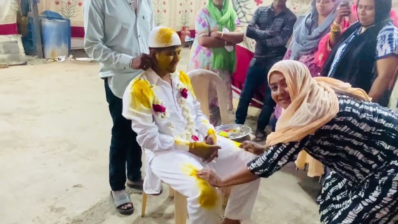 Mera Bhai ki Haldi Hai first ￼ 