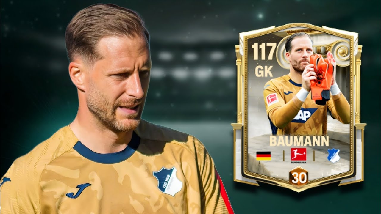 112 BAUMANN WORTH 200 SHARDS ! 112 OVR OLIVER BAUMANN FC MOBILE REVIEW