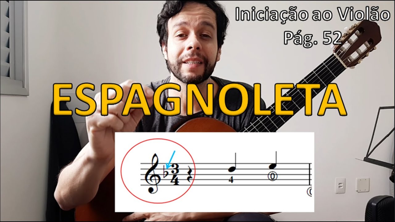 Espagnoleta - Gaspar Sanz - Iniciação ao Violão #violãoclássico