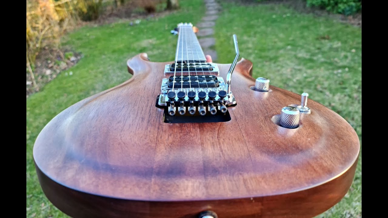 Mahogany neck through new carve top Episode 1