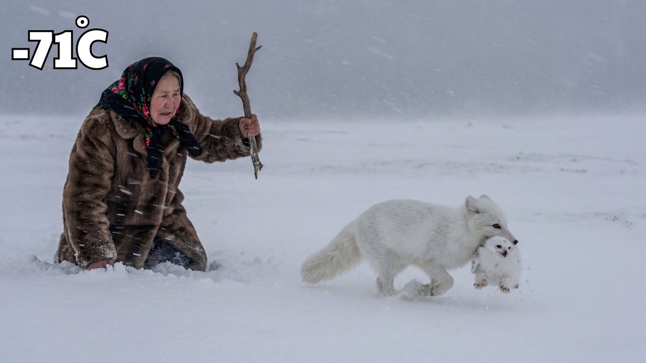Surviving &ndash;71&deg;C | 92 Year Old Widow Rescues Snowy Owls Attacked by Arctic Foxes
