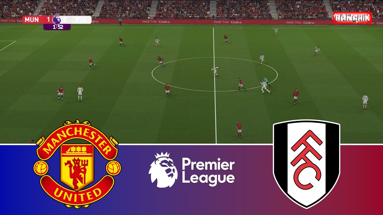 Manchester United vs Fulham - Premier League 2026 | Full Match All Goals | Pes 21 Gameplay