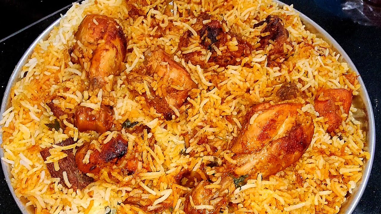 World Famous Best Tandoori Chicken Biryani Recipe Homemade Easy Chicken Tandoori Biryani