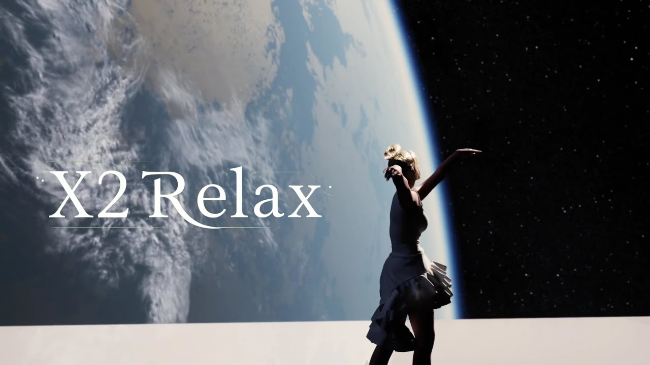 X2 Relax. A Girl Dances a Ballet About the Earth's Orbit ASMR video