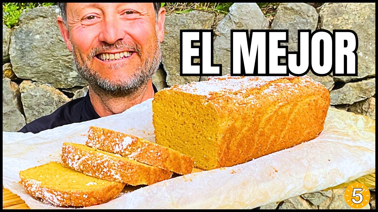 El mejor bizcocho de zanahoria (f&aacute;cil y s&uacute;per jugoso) - Recetas de Guille en 5 Minutos