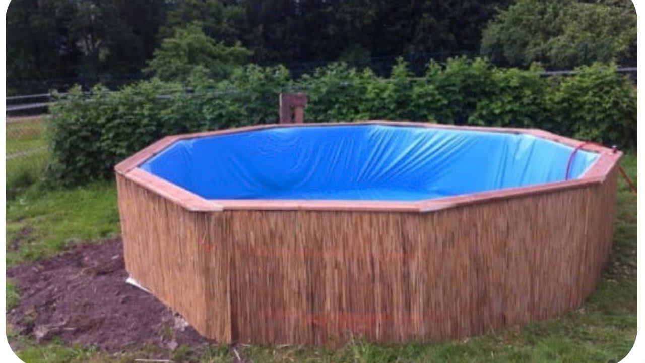 Fabriquez votre piscine avec 50 euros et quelques palettes !