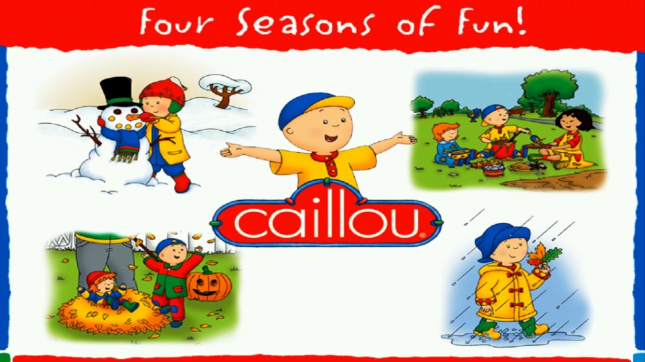 Caillou: Four Seasons of Fun [2002, PC] - Educational Journey Through the Seasons