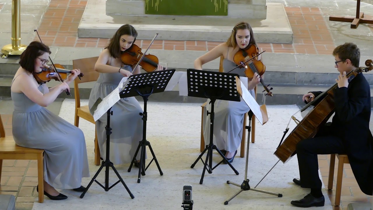 Astor Piazzolla - Oblivion;  Quisquilia String Quartet