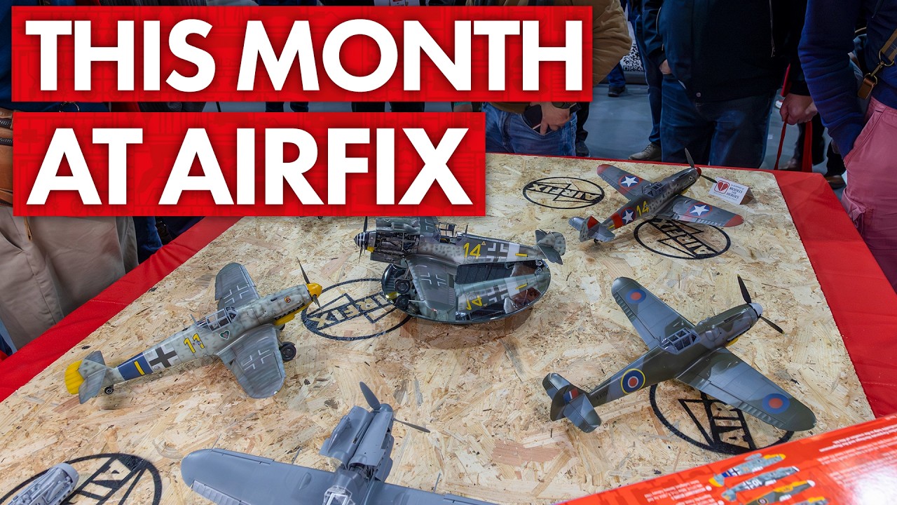 This Month at Airfix - New SUPER kit, Scale Model World & Latest releases!