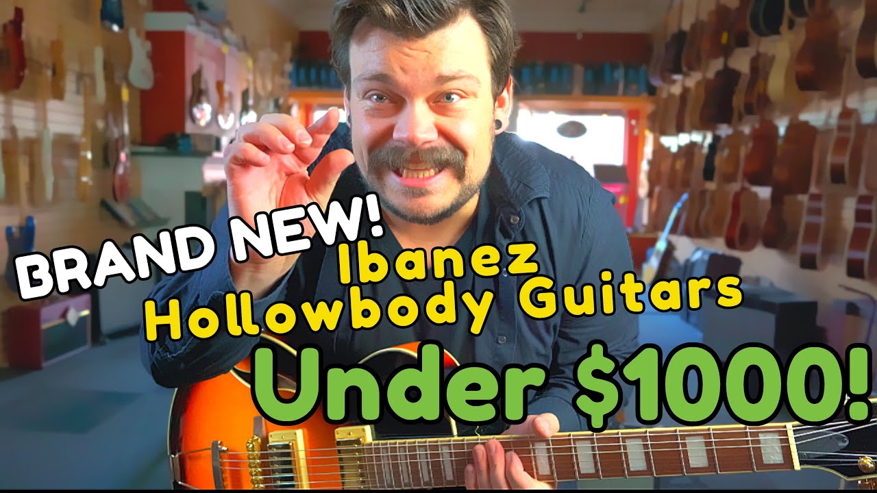 Ibanez 2024 Semi-Hollow Guitars Under $1000 Are NEXT LEVEL