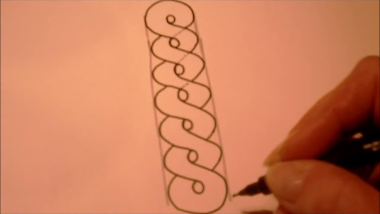 How to draw tanglepattern Annee
