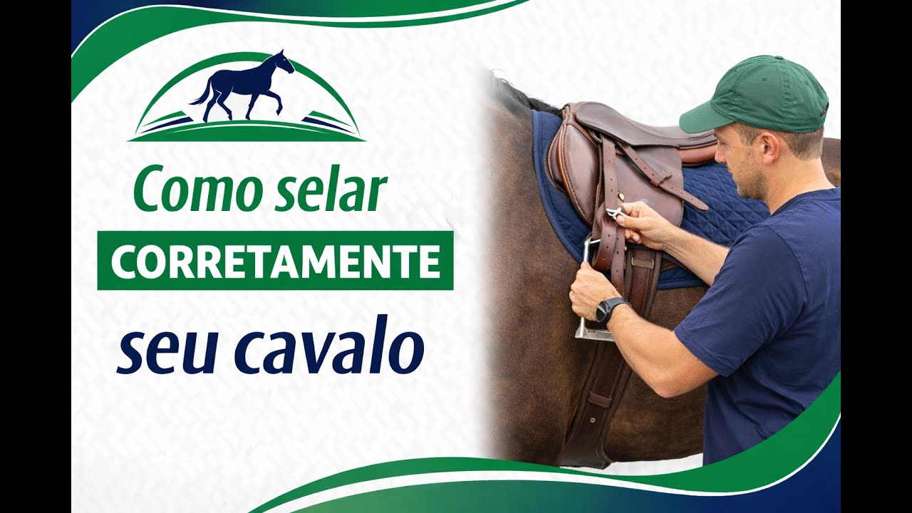 COMO SELAR CORRETAMENTE SEU CAVALO. GOSTOU? SIGA NOSSO CANAL PARA MAIS VÍDEOS COMO ESTE.