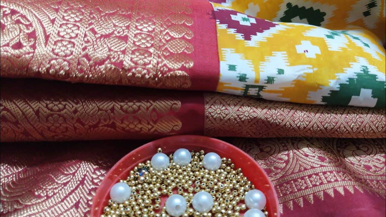 #SareeKuchu850 #UsingNormalNeedle #FastMaking #grandDesign #HowTOMake #Easy&Quick #SmartArt&Crafts