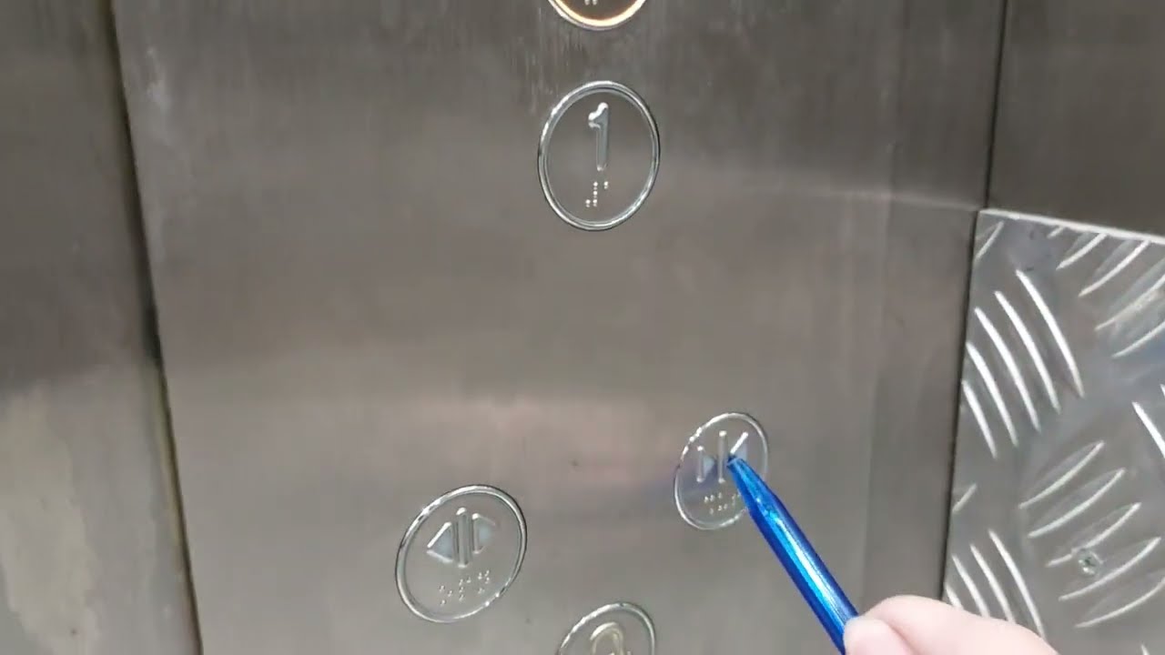 (Atrium A) Another Fujitec Service Elevator at City Junction, Tanjung Tokong, Penang, Malaysia