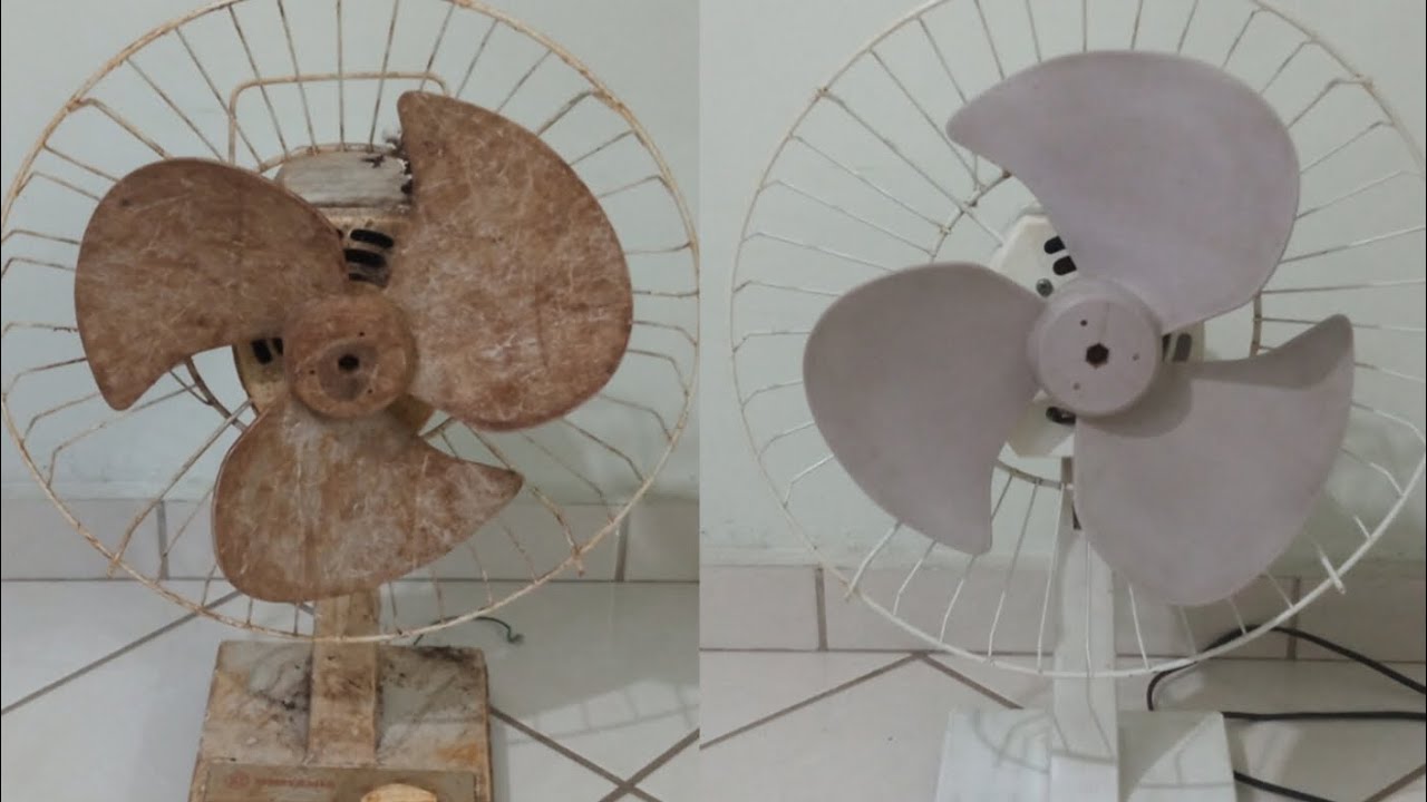 Restauração do ventilador Britânia B-30S anos 90