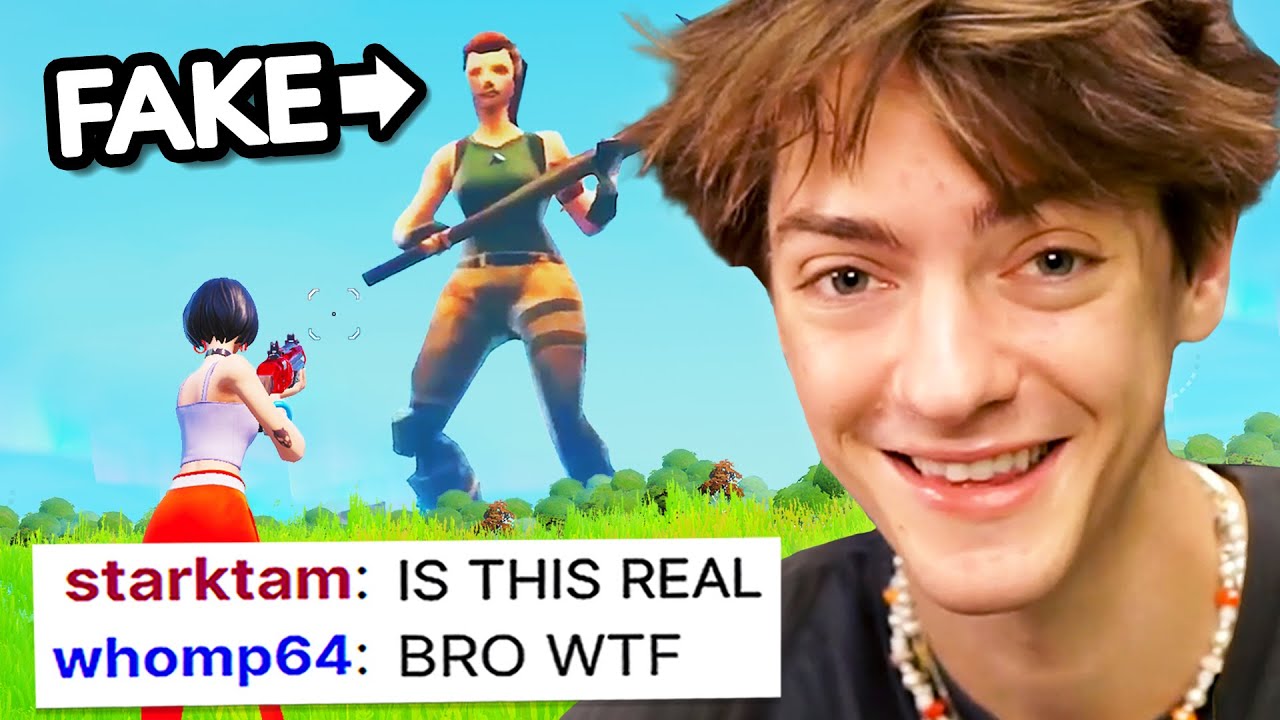I Pre Recorded My ENTIRE Fortnite Stream!