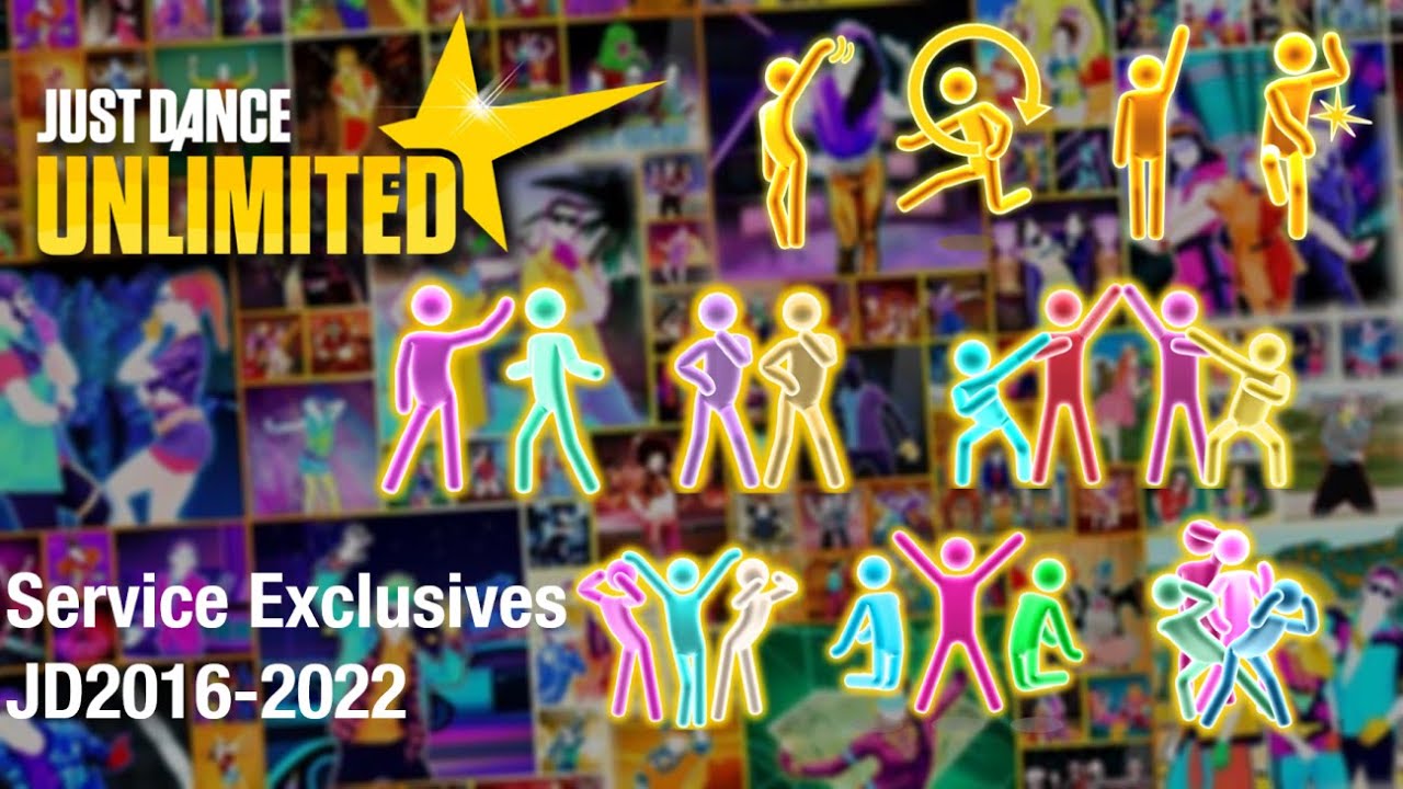 JUST DANCE UNLIMITED EXCLUSIVES | GOLD MOVES COMPILATION (as of closure of service)
