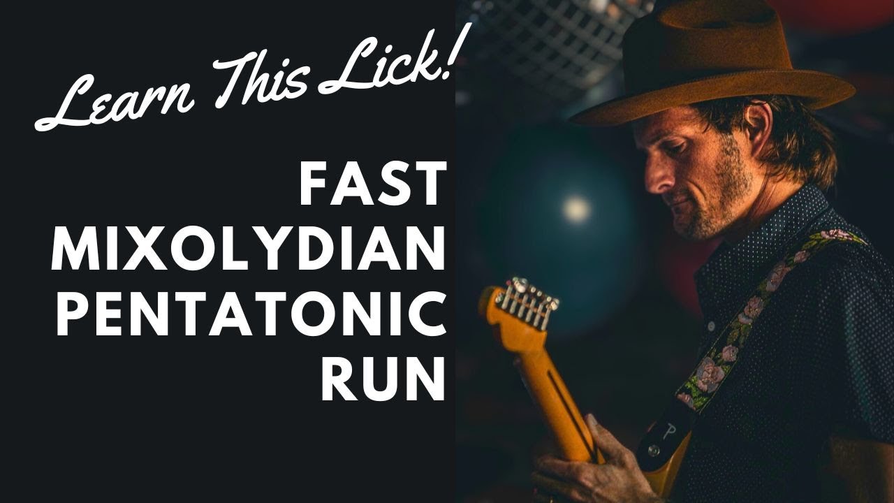 Learn This Lick: Fast Mixolydian/Pentatonic Run