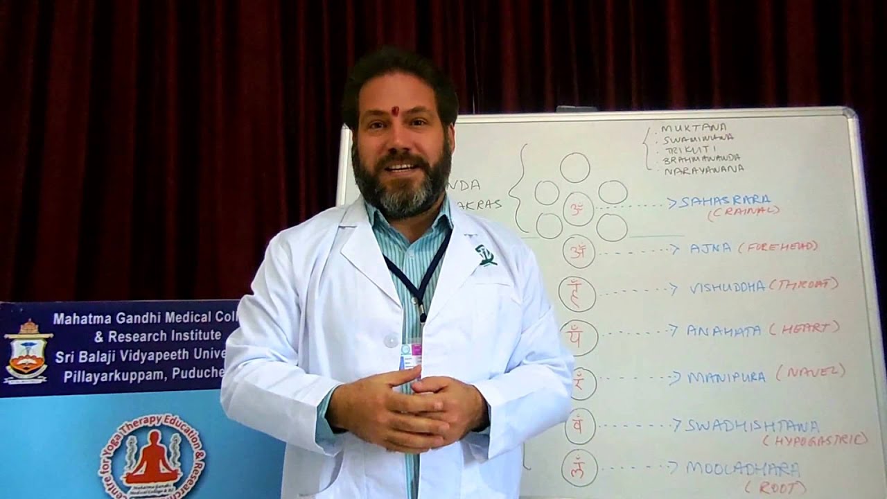 Hastha Mudra sequence for Chakra energisation by Dr Ananda Balayogi Bhavanani