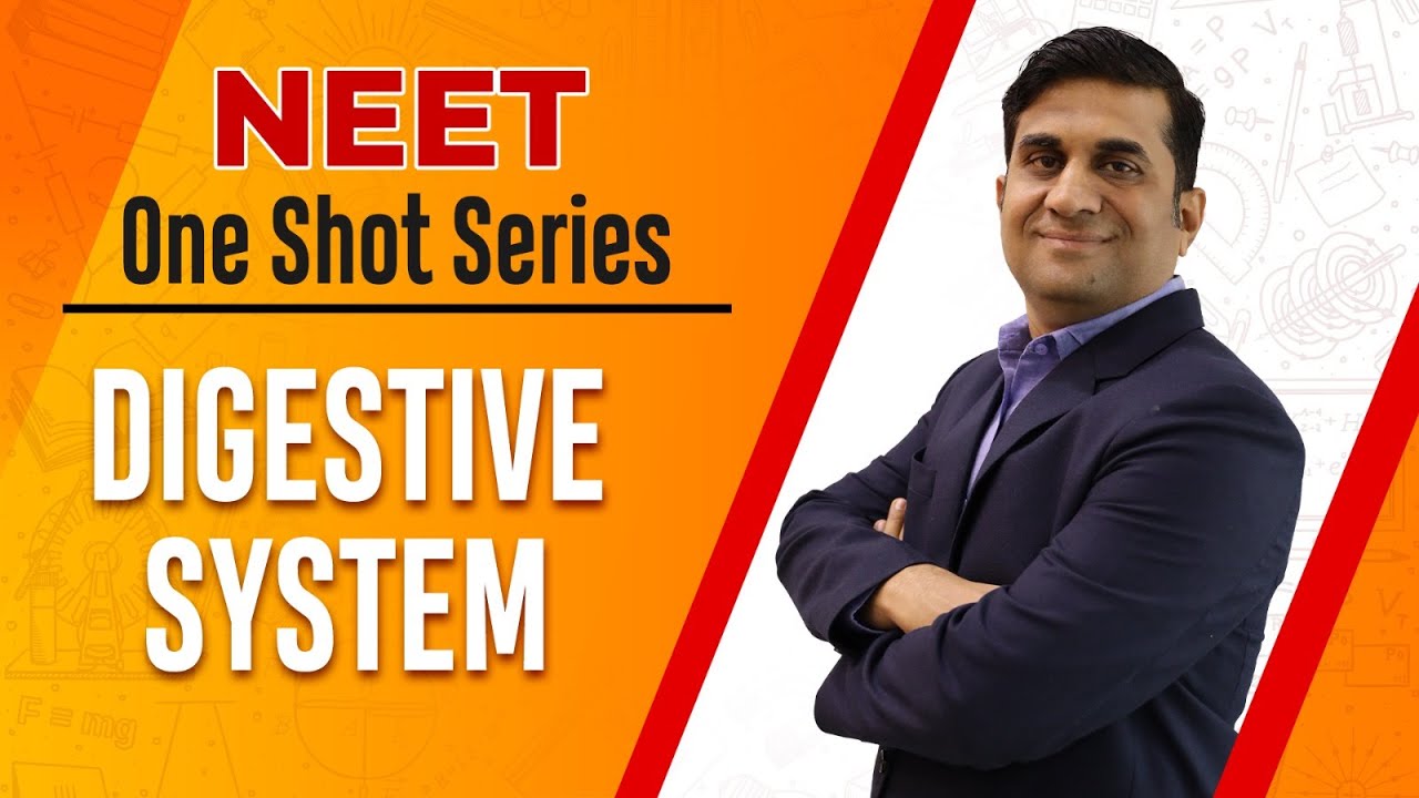 Digestive System Explained | NEET One Shot-Biology | Motion NEET #neet2024  #motionkota #neetbiology
