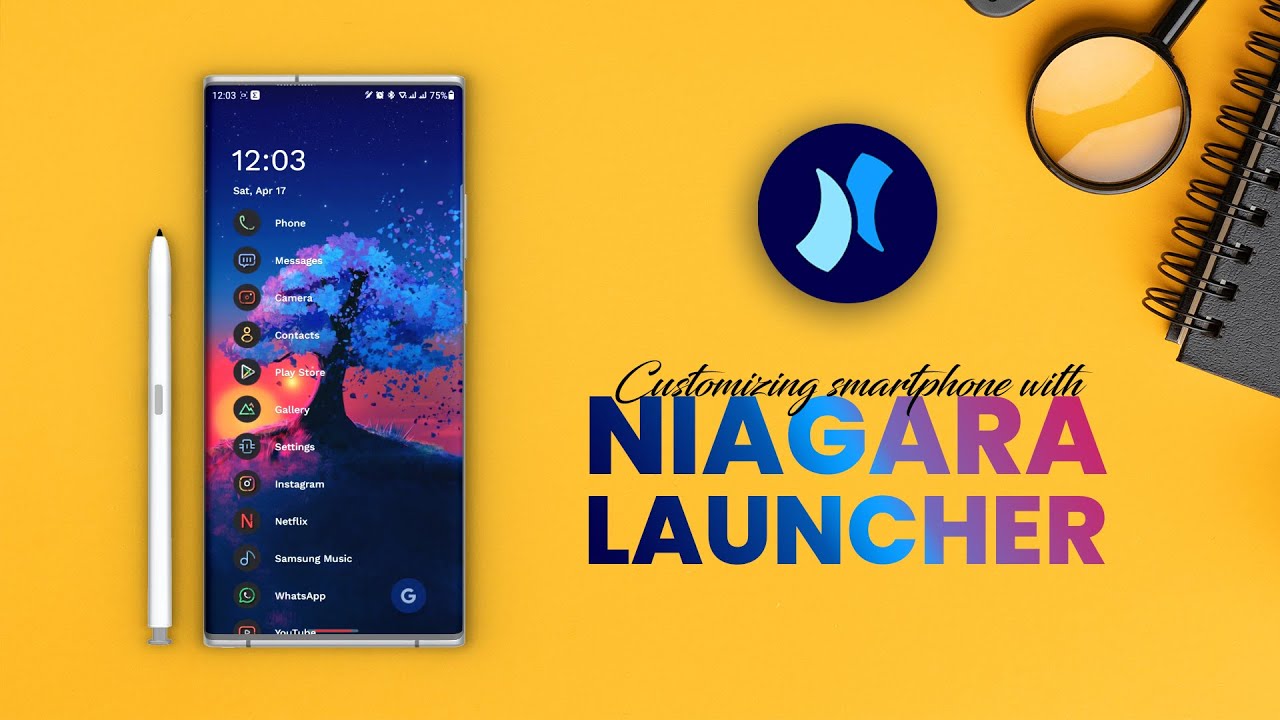 Minimal Launcher layout | Customize your Android Phone | Niagara launcher