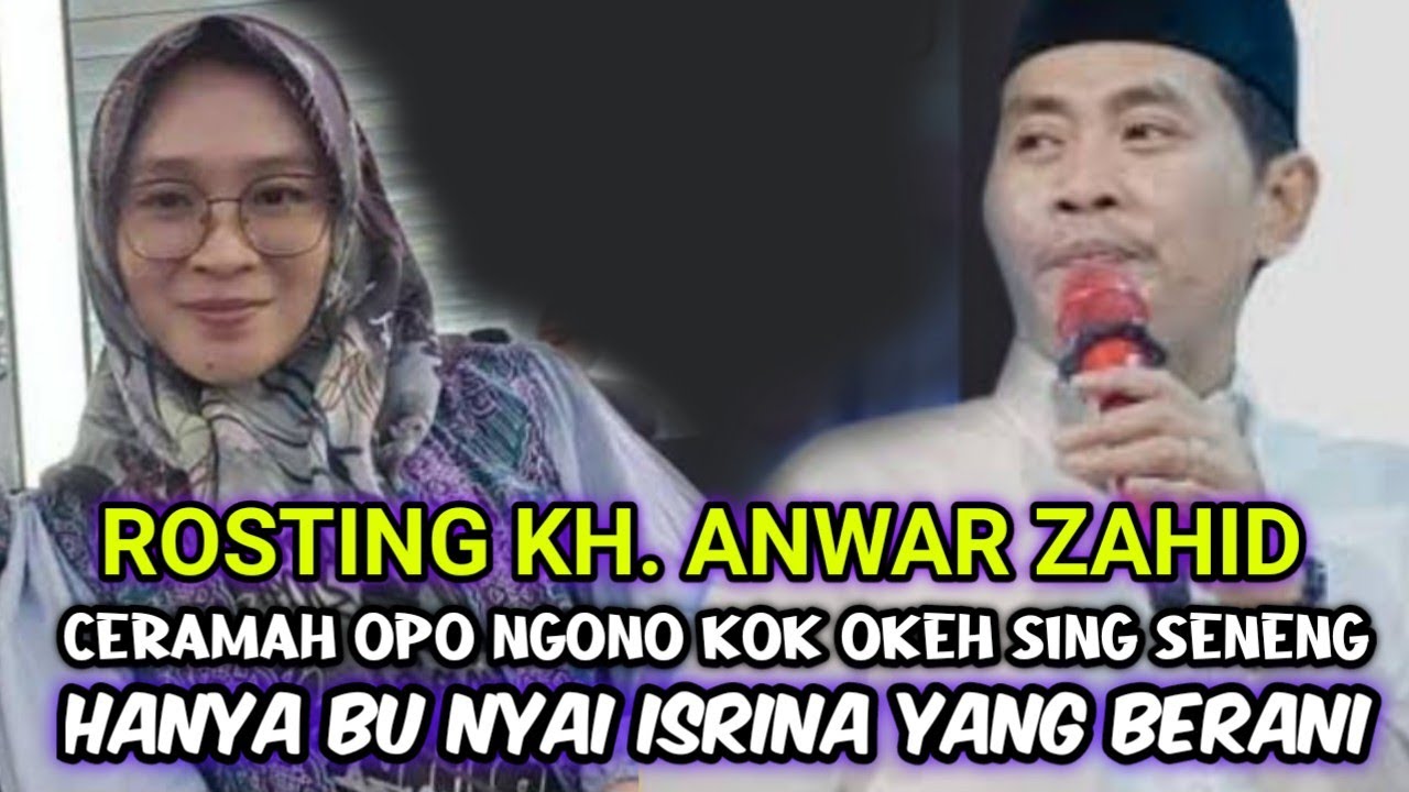 K.H. Anwar Zahid Ceramah Lucu Terbaru 2024,,,Paling Lucu Ketika Di Roasting Istrinya