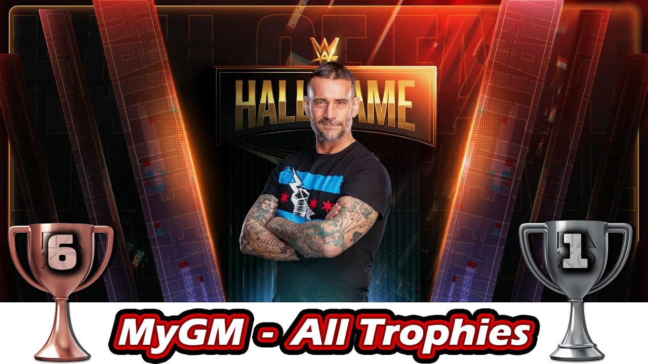 WWE 2K25 (PS5) – MyGM (All Trophies)
