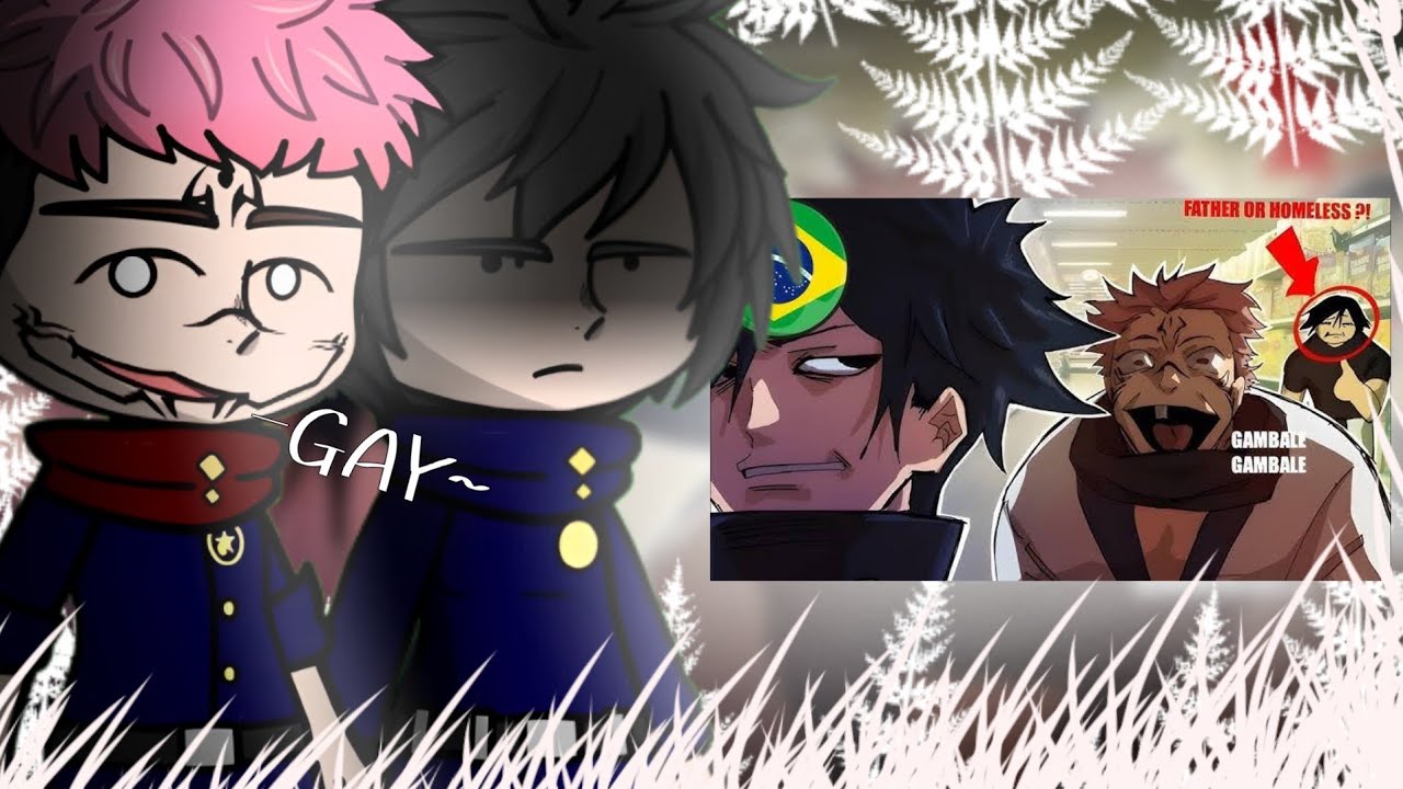 ⚙️🏬|Jujutsu Kaisen React|MEGUMI LEVA SUKUNA PARA O SHOPPING DUBLADO|#16