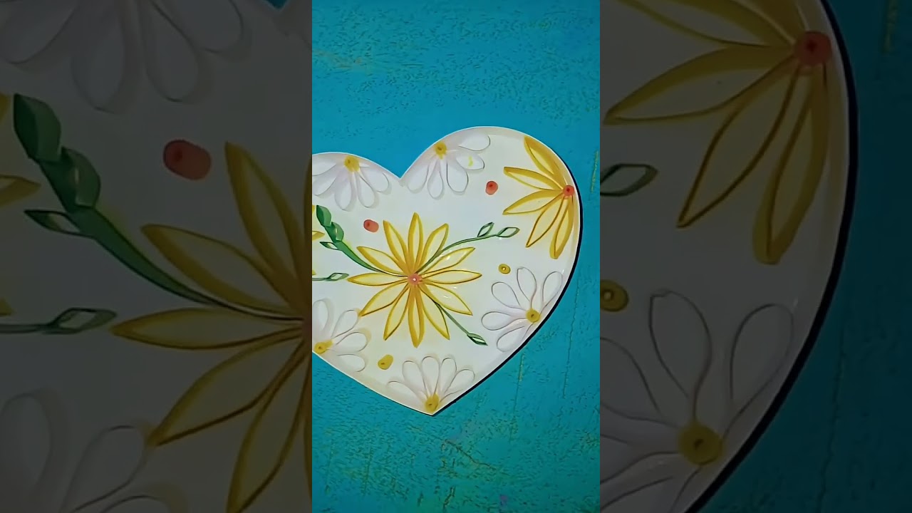 Quilling paper art ❤️✨️