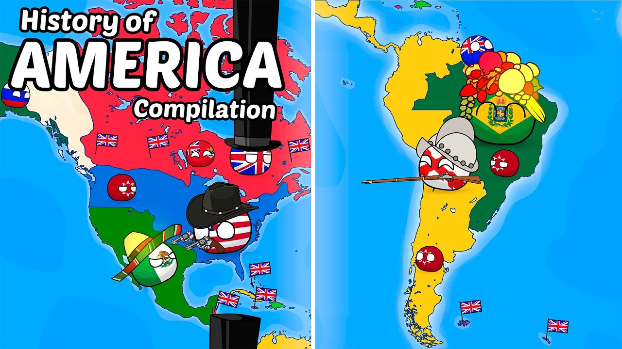 History of America (FULL) | Countryballs